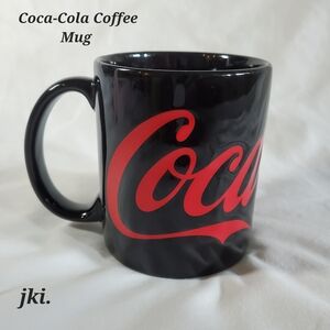 Coca-Cola Black Coffee Mug Ceramic 12 oz.